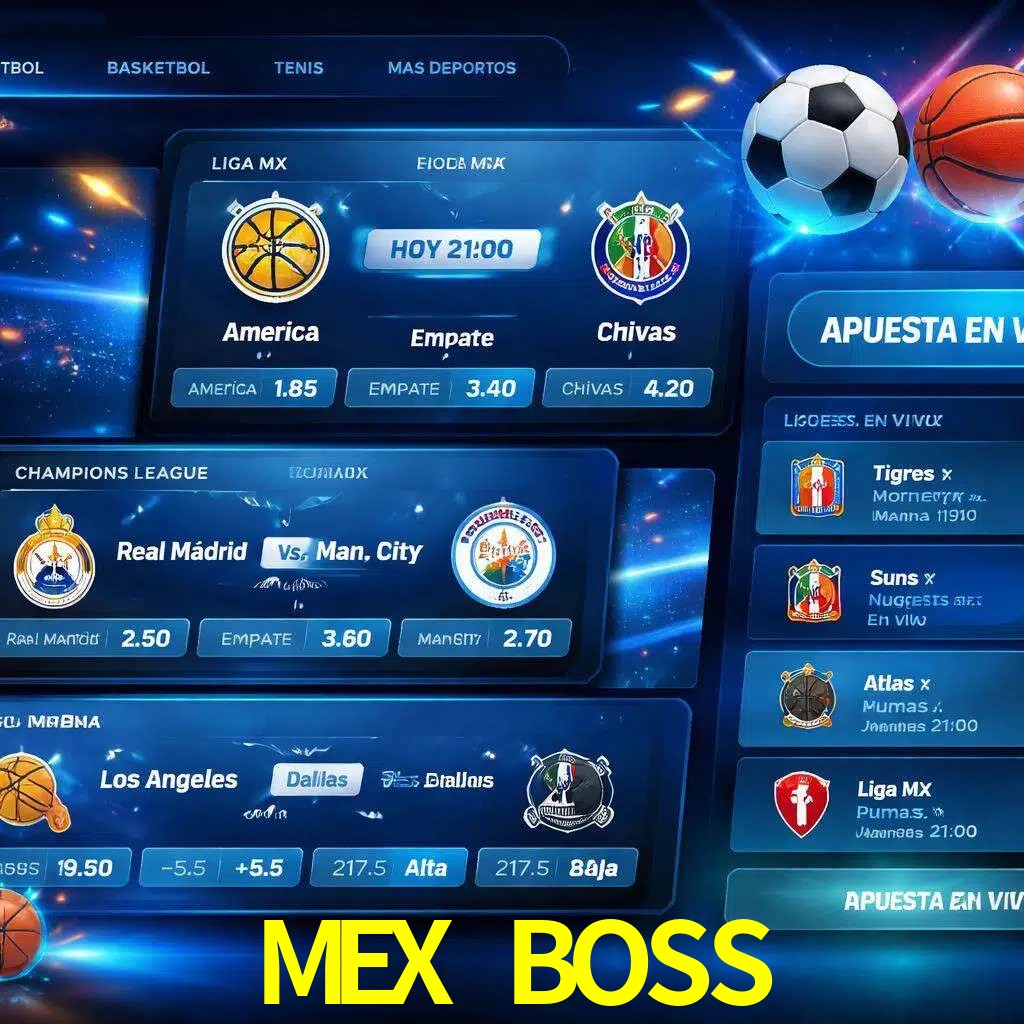 Mercados de apuestas deportivas MEX BOSS para jugadores en México
