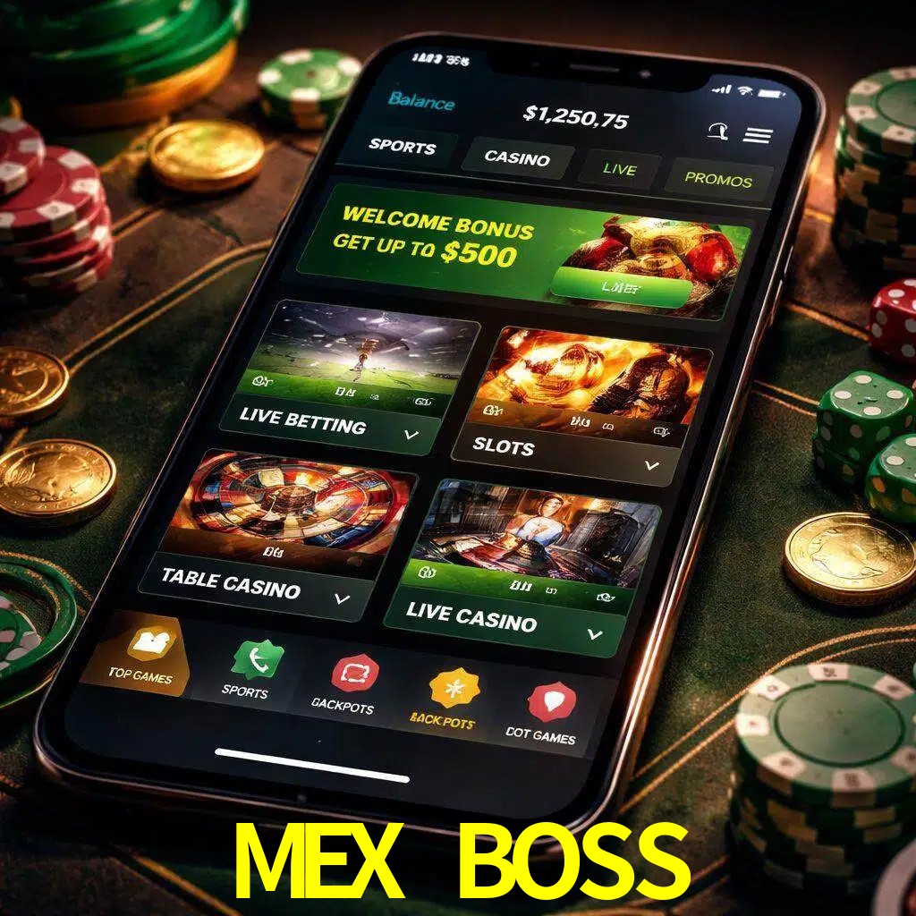 Diseño de juegos móviles MEX BOSS para usuarios en México